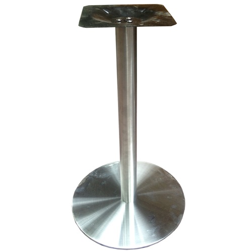 Chân bàn cafe Inox đế tròn mỏng (Mã 3001-1)