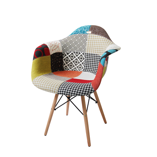 Ghế Eames Arm bọc nỉ (Mã A309B)