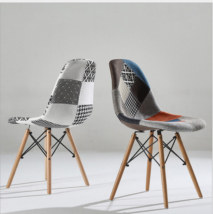 Ghế Eames bọc nỉ  (Mã A337B)