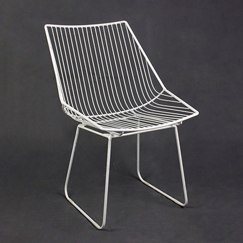 Ghế cafe thép kẻ sọc trắng ( Mã BC - U - 05 )