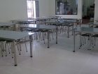 Bàn ăn căng tin bằng inox