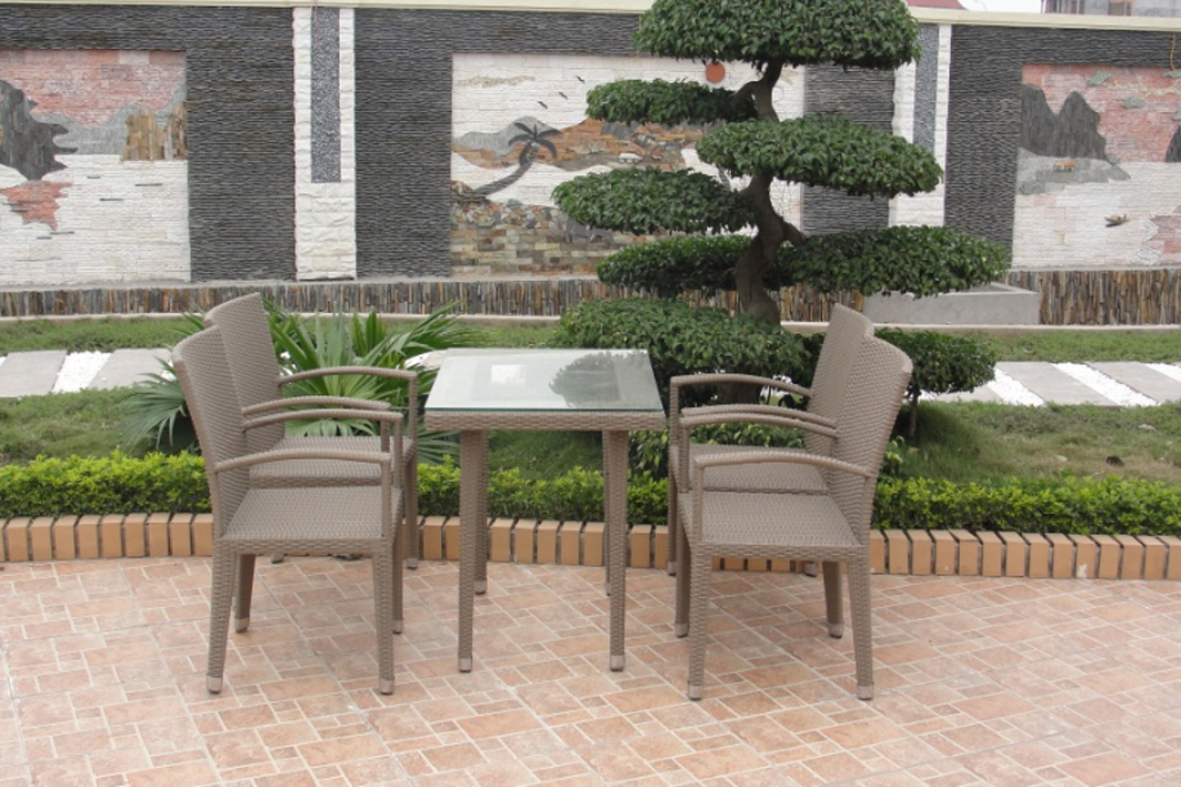 bàn ghế cafe ngoài trời